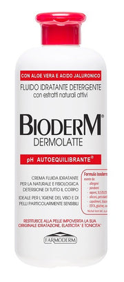 Bioderm Dermolatte Sebum Crema Fluida Limpiadora Restauradora 500ml-2