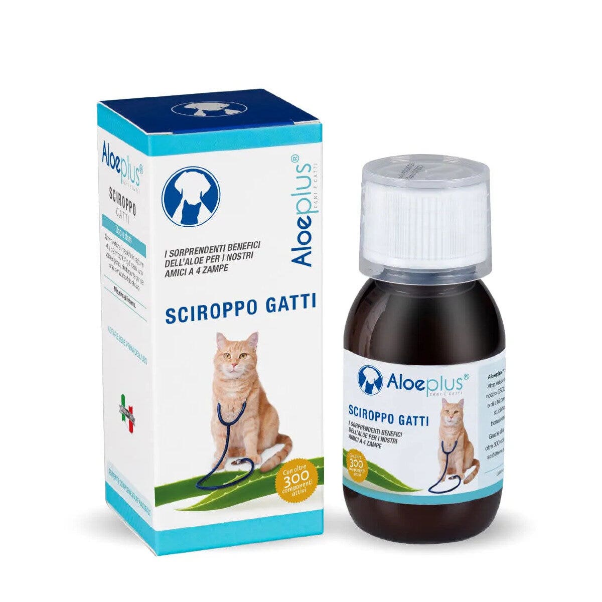 Hdr Aloeplus Jarabe Para Gatos 100ml-2