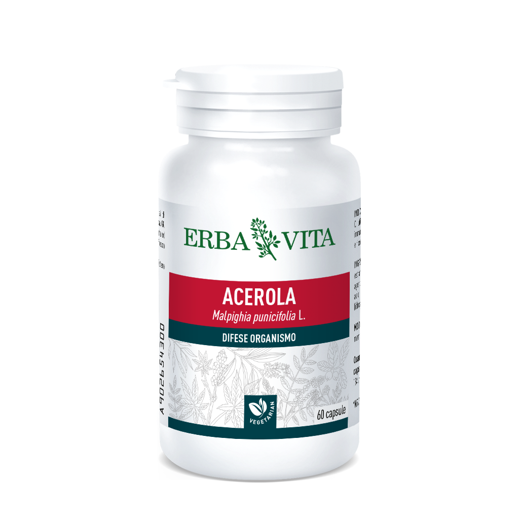 Erba Vita Acerola 60 Capsulas 550mg-4
