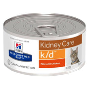 Hill's Prescription Diet k/d Alimento Para Gatos Con Pollo 156g-1