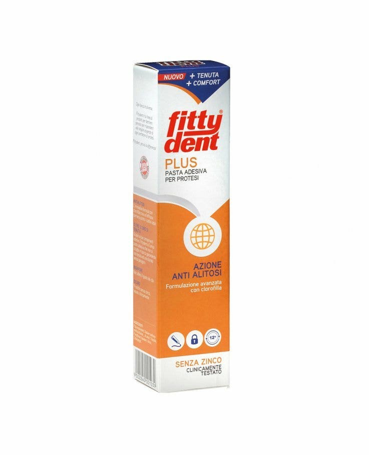 Adhesivo para dentaduras postizas Fittydent Plus-2