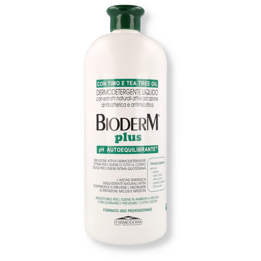 Bioderm Plus Dermodetergente Líquido Antibacteriano 1000ml-1