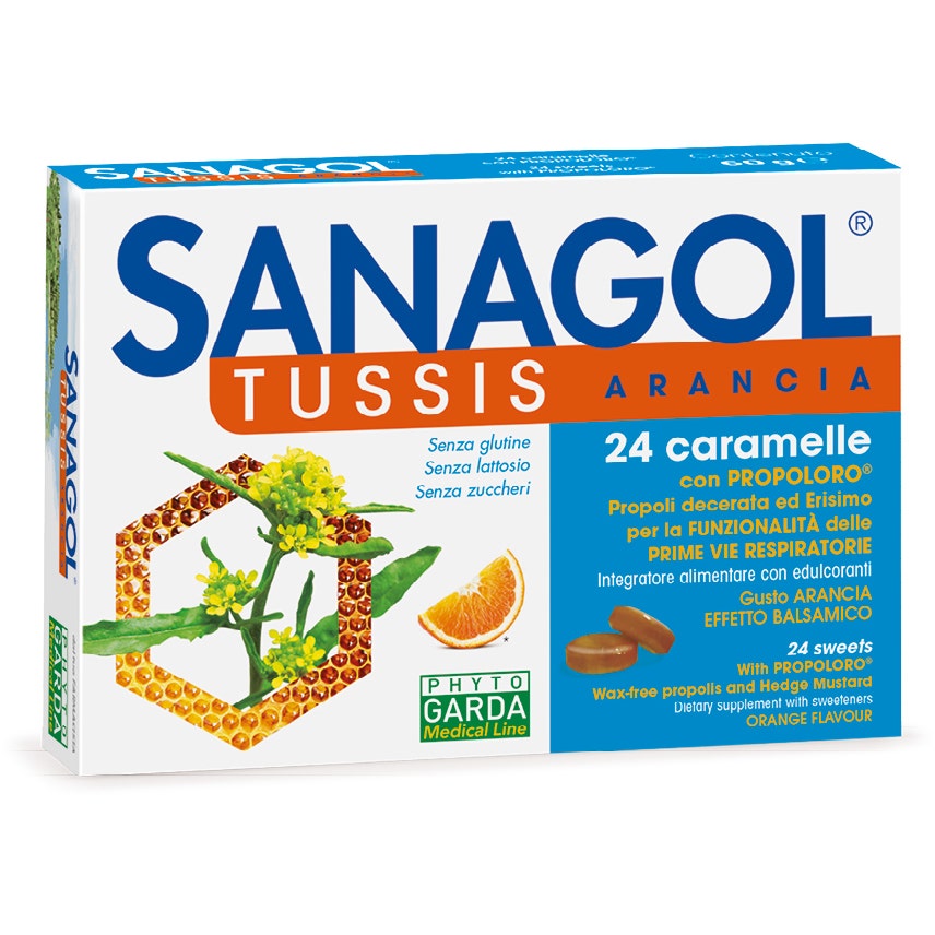 Sanagol Tussis Naranja 24 Caramelos-4