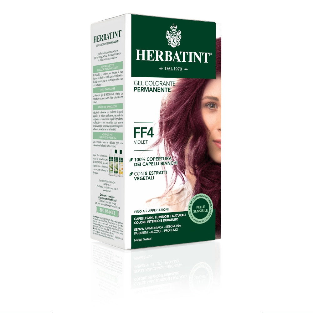 Herbatint Gel Permanente Tinte Capilar FF4 Violeta 150ml-6