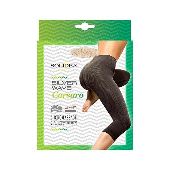 Leggins Solidea Silver Wave Corsaro Champán Talla 3ML-1