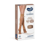 Sauber Classic Line 140 Den Neutral Beige Medias hasta la rodilla Talla 4-1