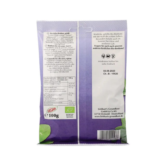 Dr. C. Cagnola Bombones Salvia Bio 100g-2