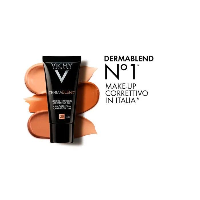 Vichy Dermablend Base de Maquillaje Fluida Cobertura Tonos 15 30ml SPF35-17