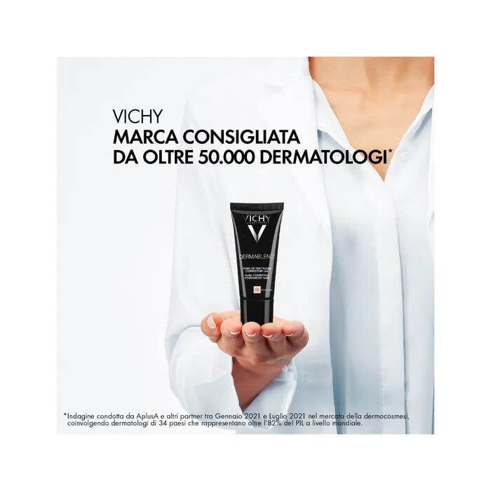 Vichy Dermablend Base de Maquillaje Fluida Cobertura Tonos 45 30ml SPF35-24