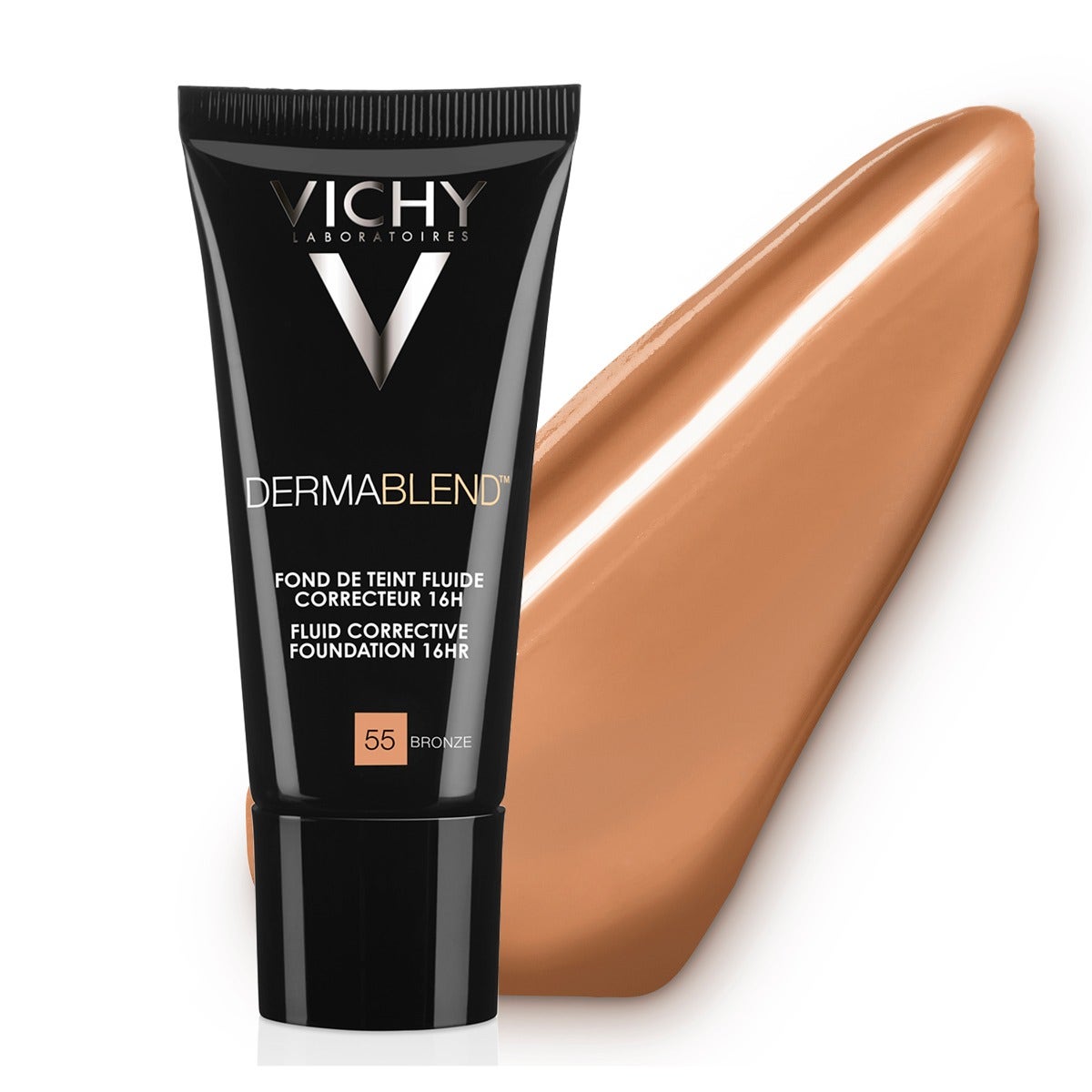 Vichy Dermablend Base de Maquillaje Fluida Cobertura Tonos 55 30ml SPF35-5