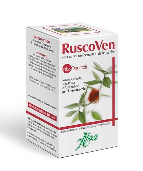Aboca Ruscoven Plus 50 Cápsulas-4