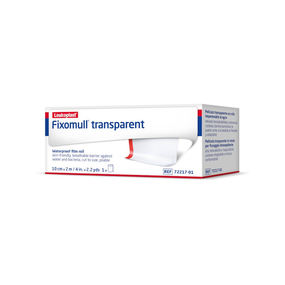Fixomull Transparente Gasa Adhesiva Transparente 2mx10cm-4