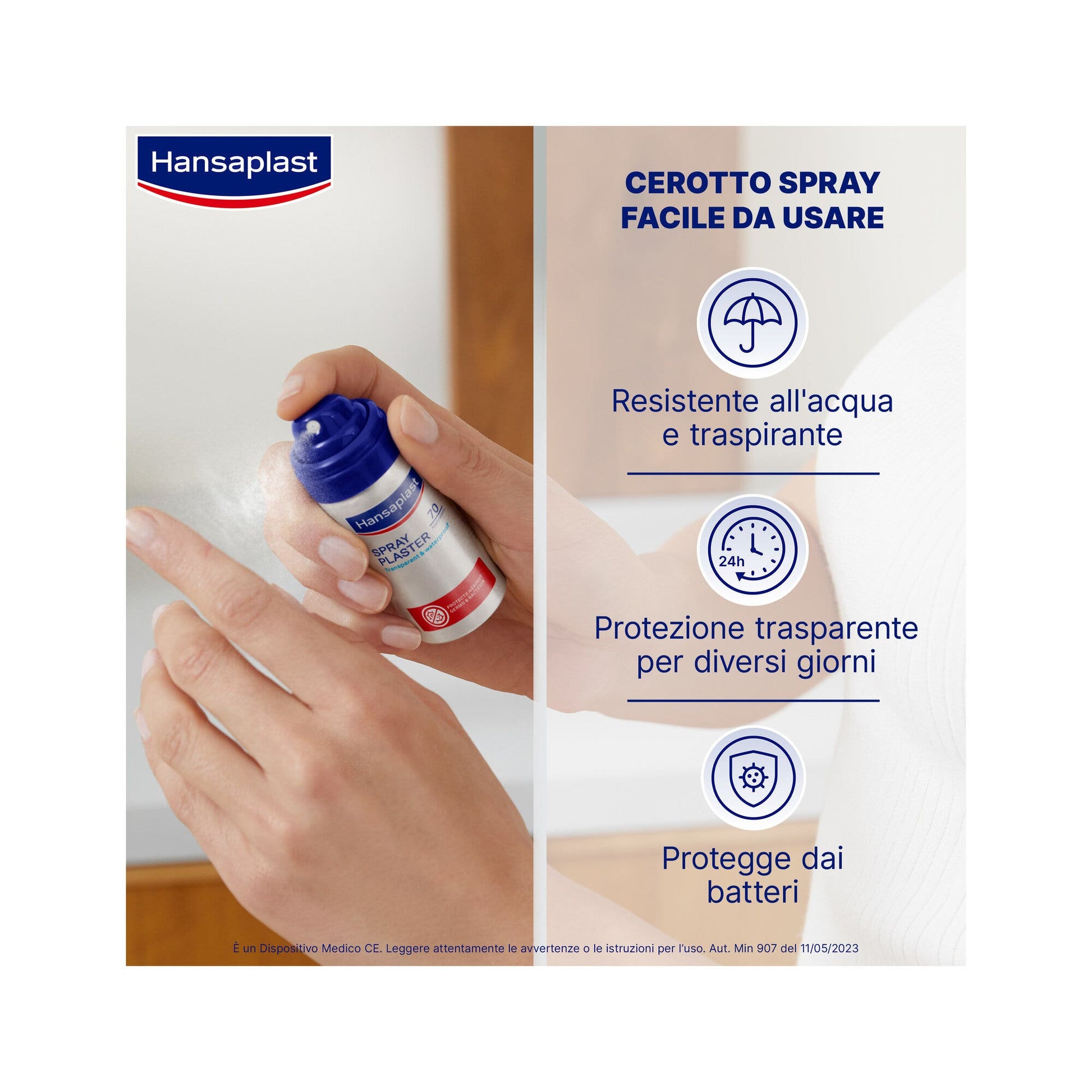 Hansaplast Yeso Spray 32,5ml-2