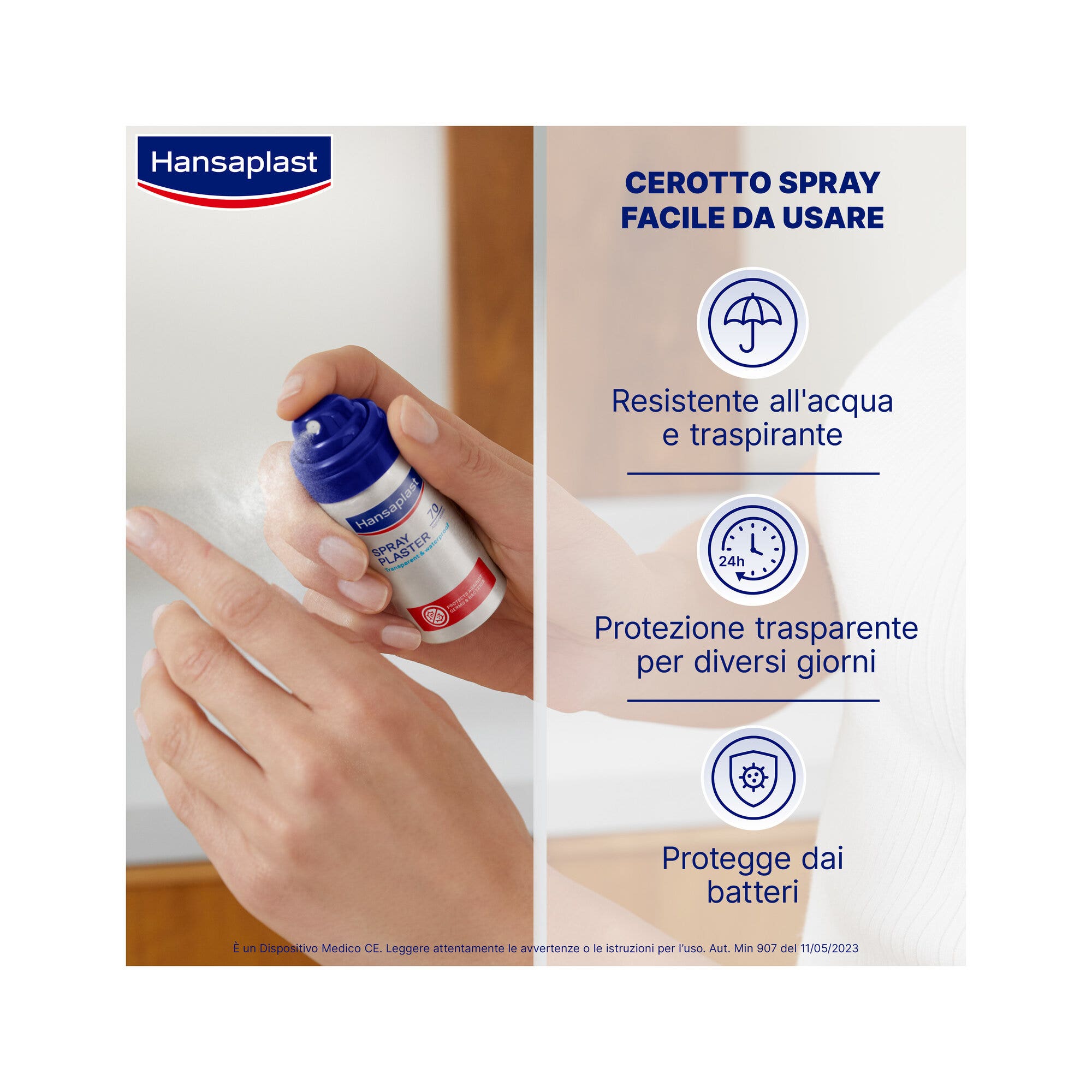 Hansaplast Yeso Spray 32,5ml-2