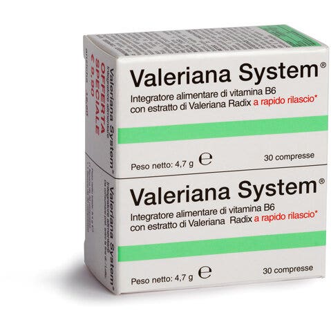 Valeriana Sistema 30 Comprimidos + 30 Comprimidos-1