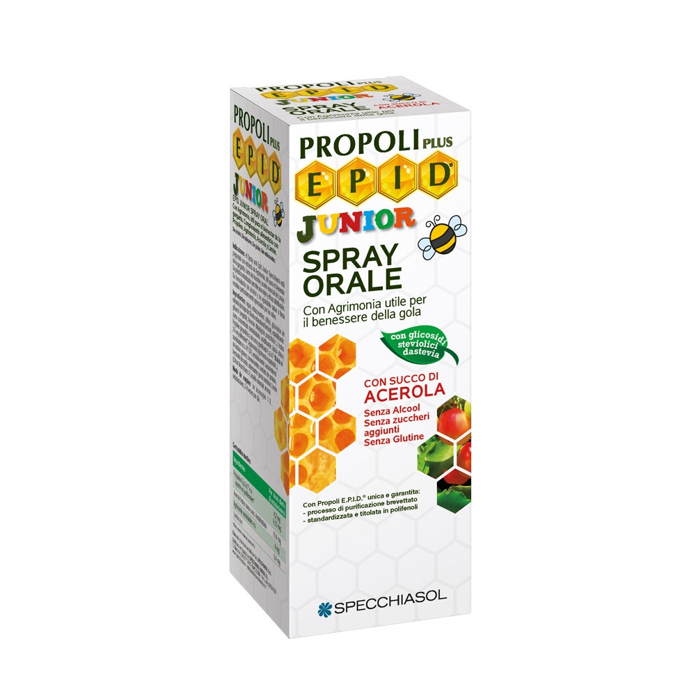 Epid Junior Propóleo Spray Oral Hierbas Alpinas Sabor Con Zinc 15ml-3