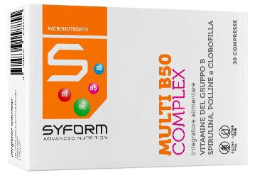 Syform Complejo Multi B50 30 Comprimidos-2