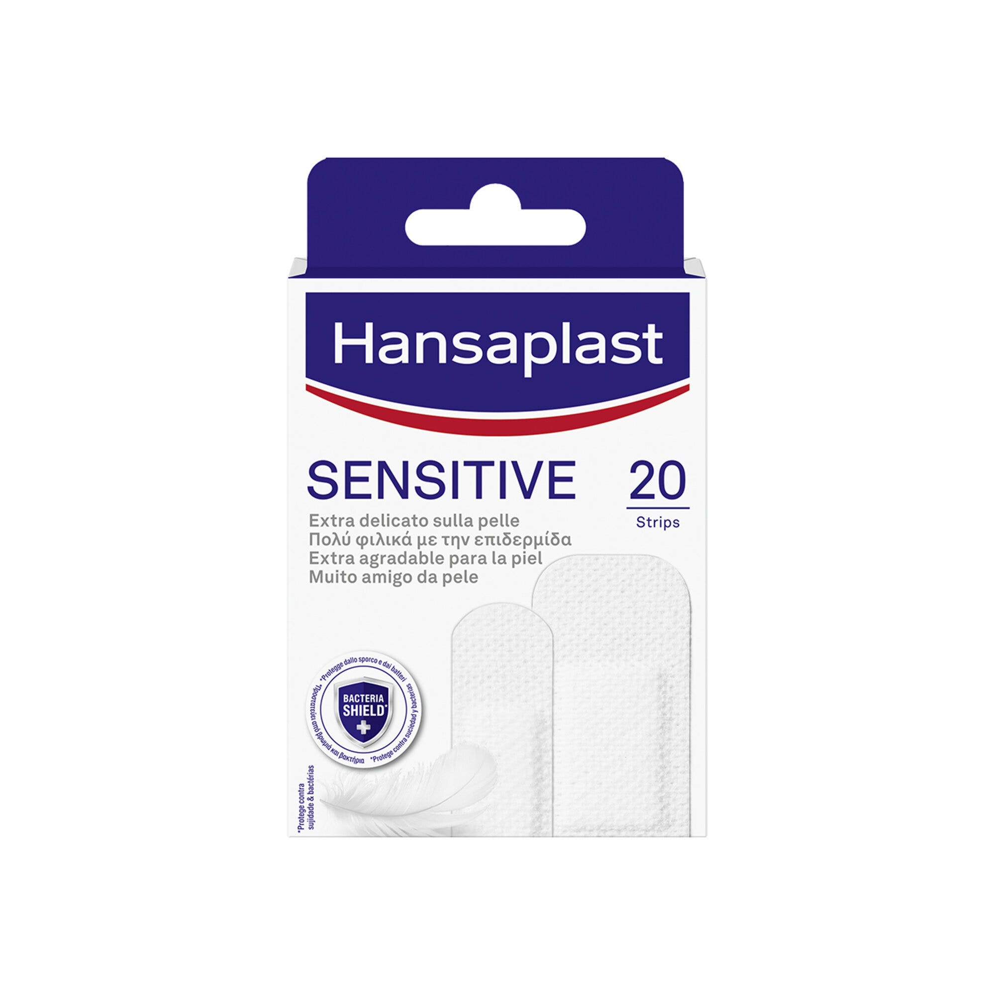 Hansaplast Sensitive Parches 20 Piezas 2 Tamaños Surtidos-1