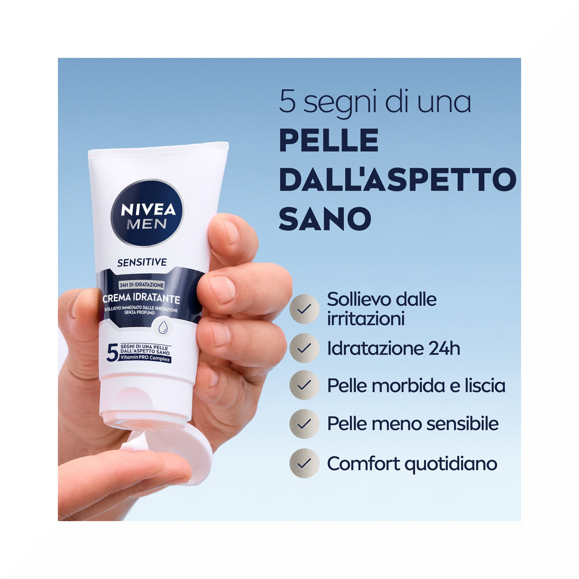 Nivea Men Sensitive Crema Hidratante 75ml-4