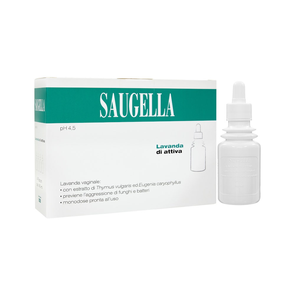 Saugella Attiva Vaginal Lavanda 4x140ml-3