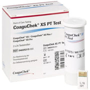 Tiras reactivas de prueba Coaguchek XS PT para equipos de autodiagnóstico 2x24 piezas-1