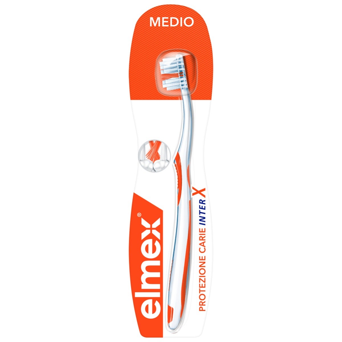 Elmex Inter X Cepillo De Dientes Protección Media 1 Pieza-7