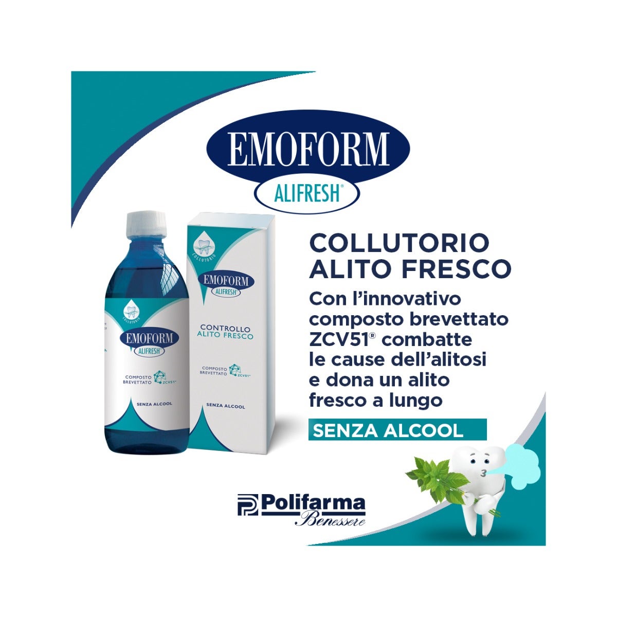 Emoform Alifresh Colutorio 300ml-1