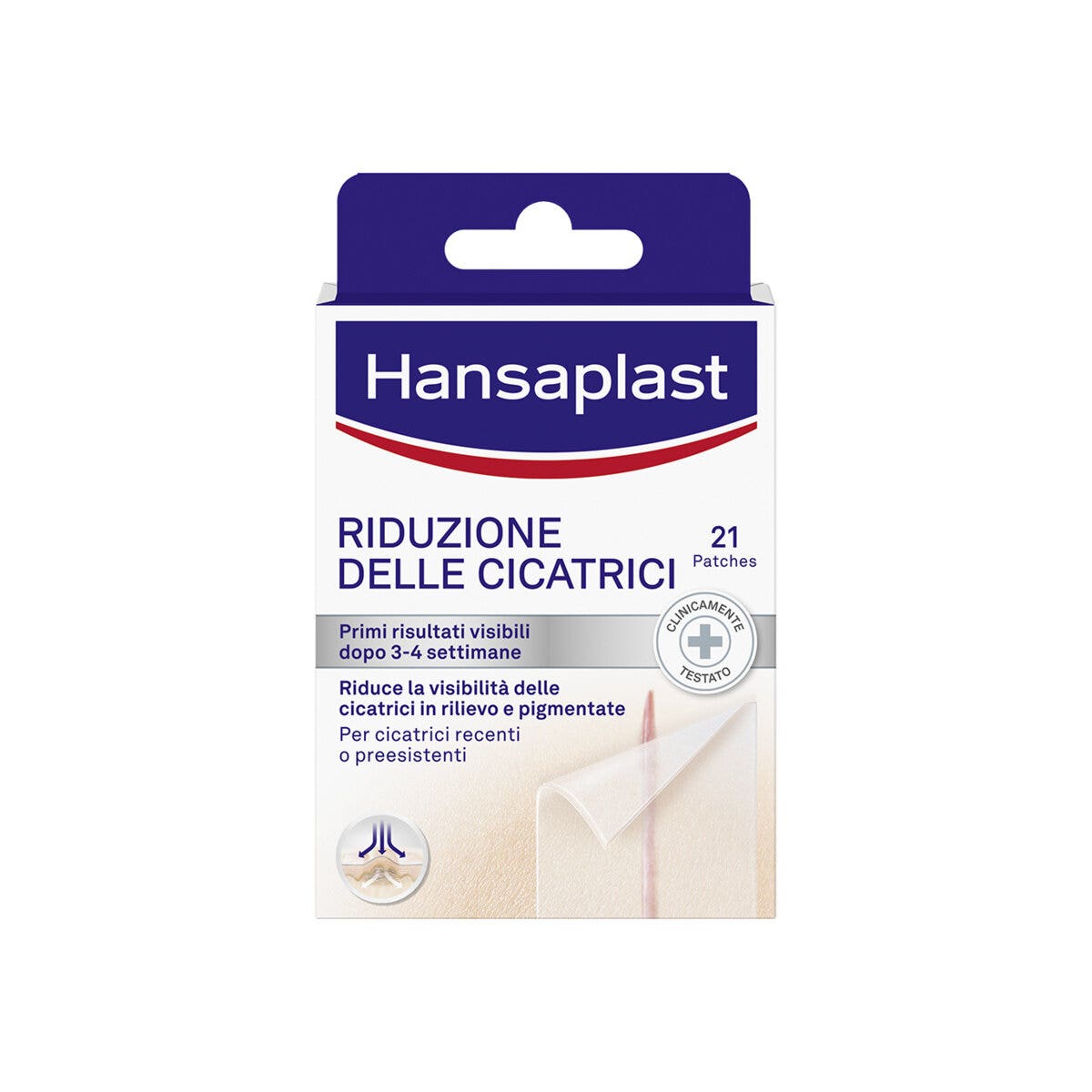 Hansaplast Parche Reductor de Cicatrices 21 Piezas-1