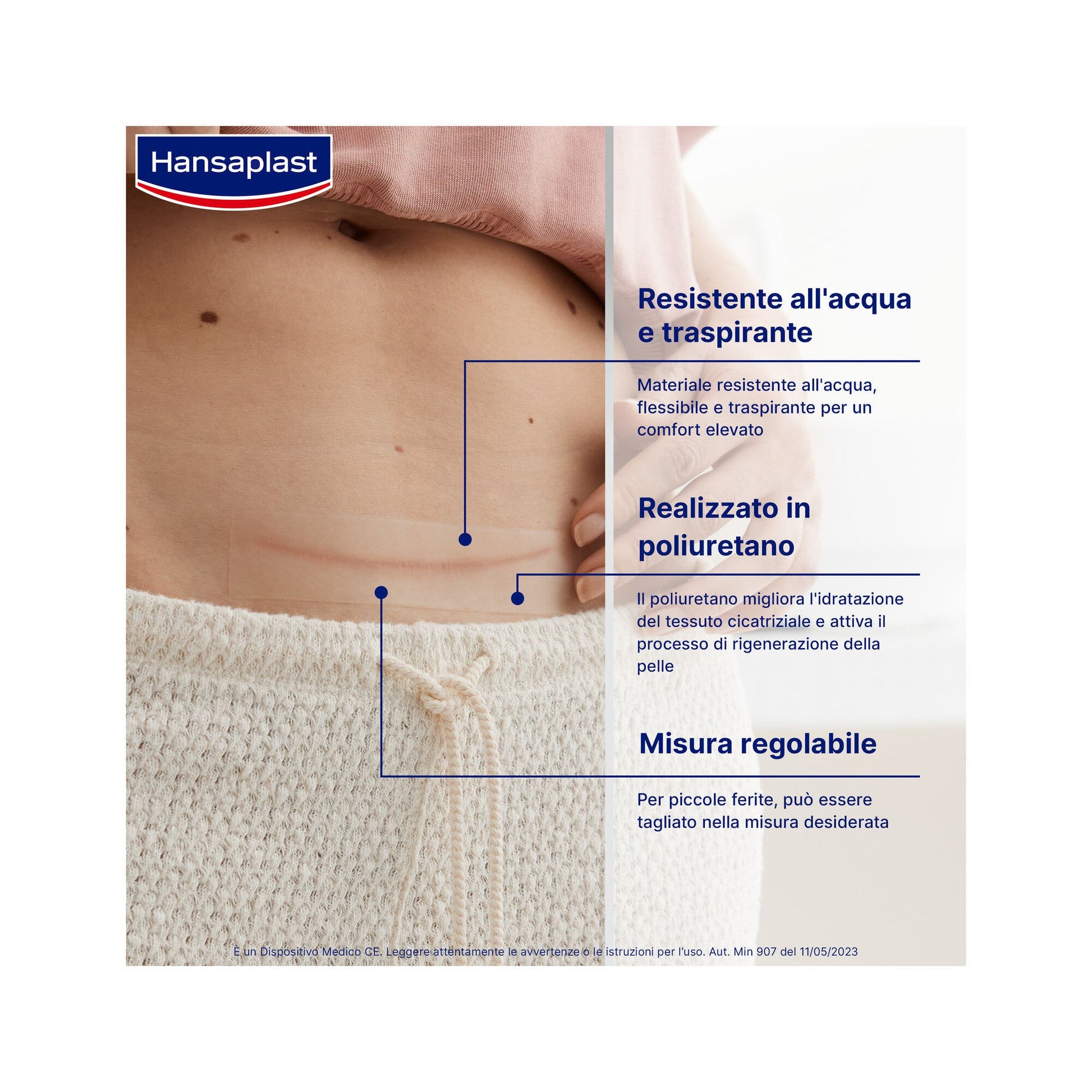 Hansaplast Parche Reductor de Cicatrices 21 Piezas-3