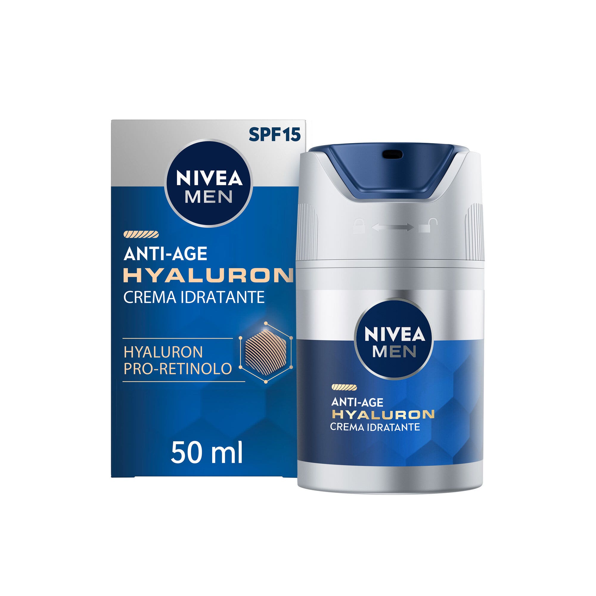 Nivea Men Hidratante Antiarrugas Dnage 50ml-8