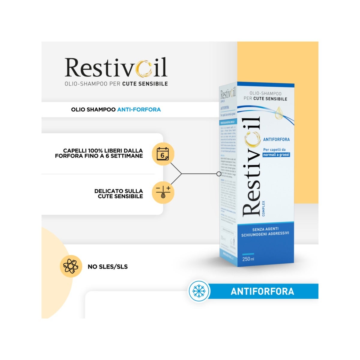 Restivoil Aceite Champú Complejo 250ml-2