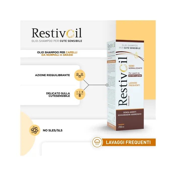 Restivoil Champú Aceite Fisiológico 250ml-2