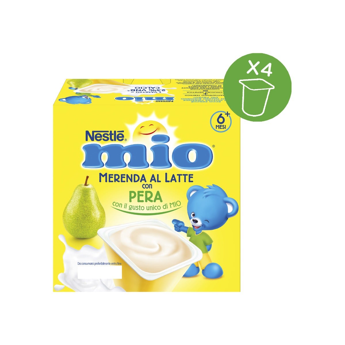 Nestlè Mi Pera Snack 4x100g 6Mesi+-6