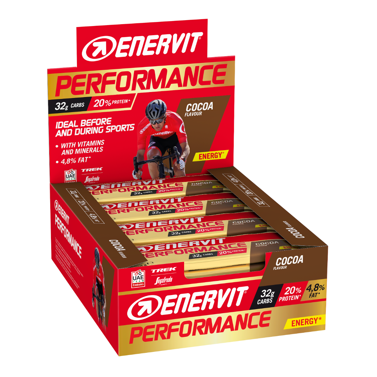 Enervit Power Sport Competición Barra Sabor Cacao 1 Pieza-4