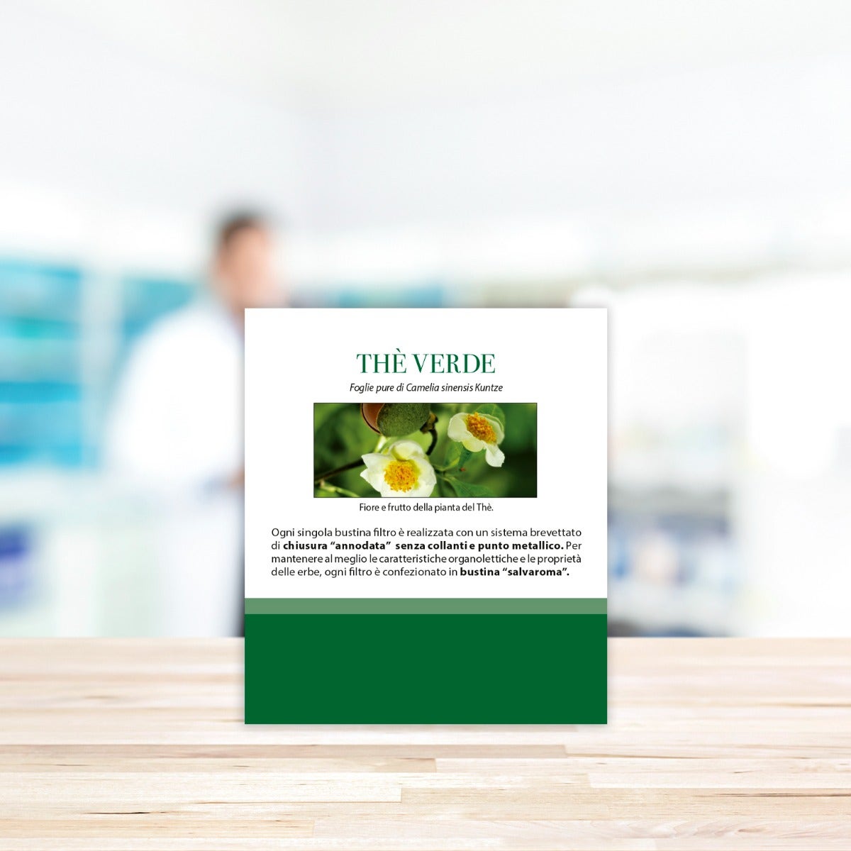 Té Verde 20 Bolsas Filtrantes 2g-5