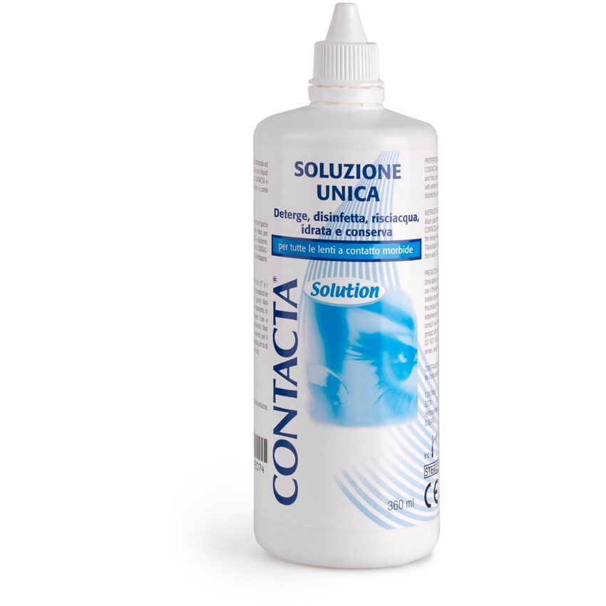 Contacta Solución Única Para Lentes De Contacto 360ml-2