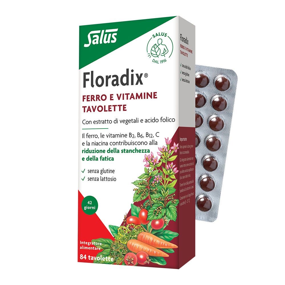 Floradix Ferro 84 Comprimidos-3
