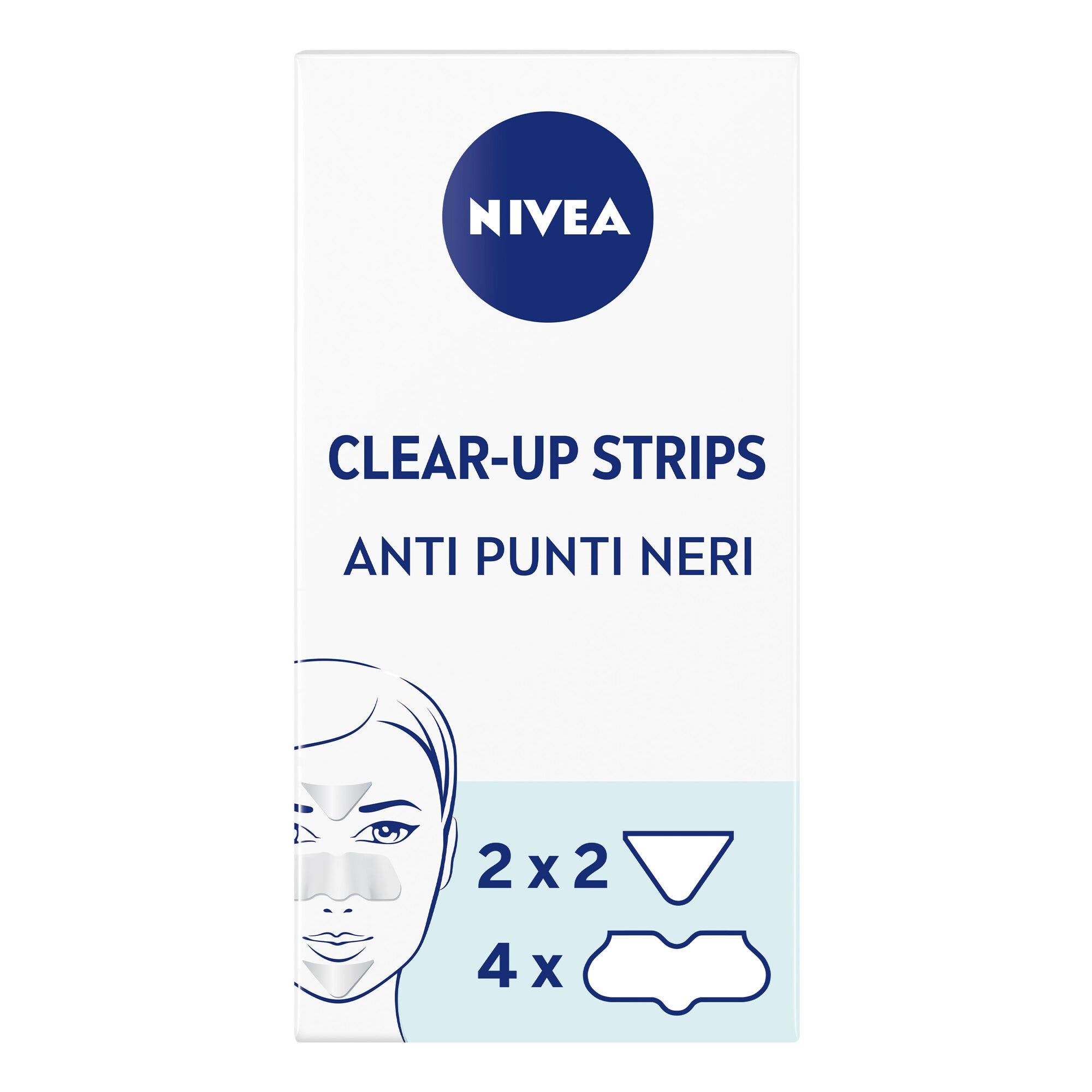 Nivea Visage Clear-up Strip 6 Piezas-1
