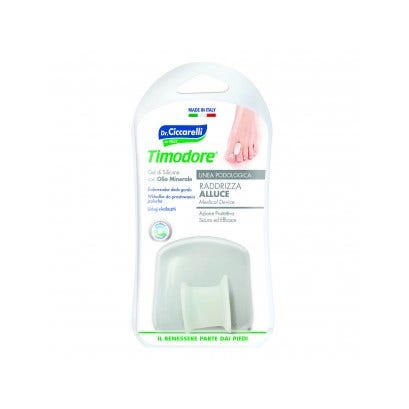 Gel de silicona blanco semitransparente para alisar el dedo gordo del pie 1 pieza-2