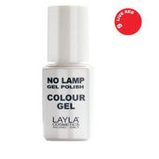 Layla No Lamp Gel Polish Color Gel Color n.9 Rojo Vivo 10ml-1