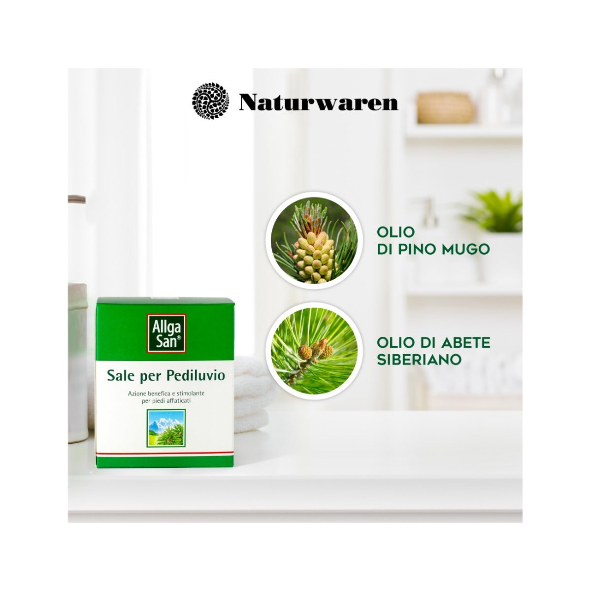 Sales de Baño para Pies Allga 100g-2