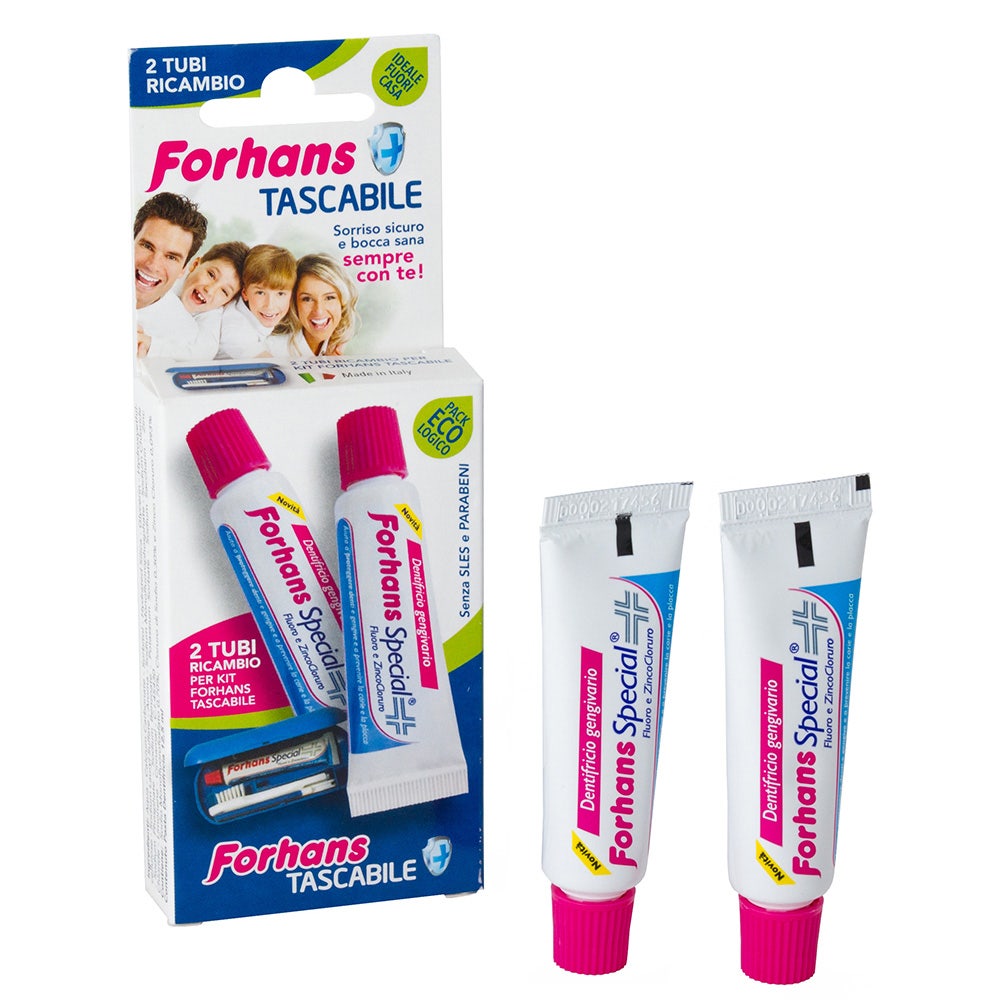 Forhans Travel Kit Pasta de dientes 2x12,5ml-2