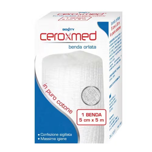 Ceroxmed Venda Gasa Hidrofílica Bordeada 5x500cm-2