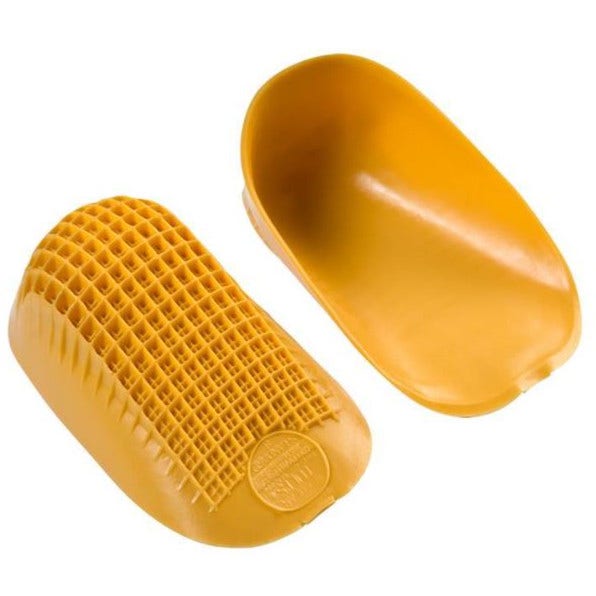 Tacón Tulis Clásico Amarillo Copa Talla Grande-5
