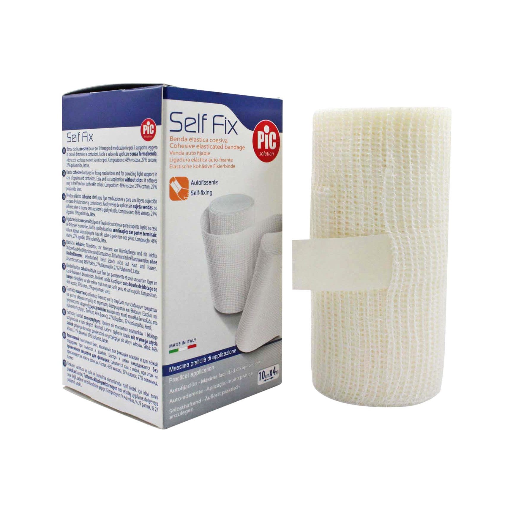 Pic Troquel Venda Elástica Autoadhesiva Self Fix 10cmx20m-2