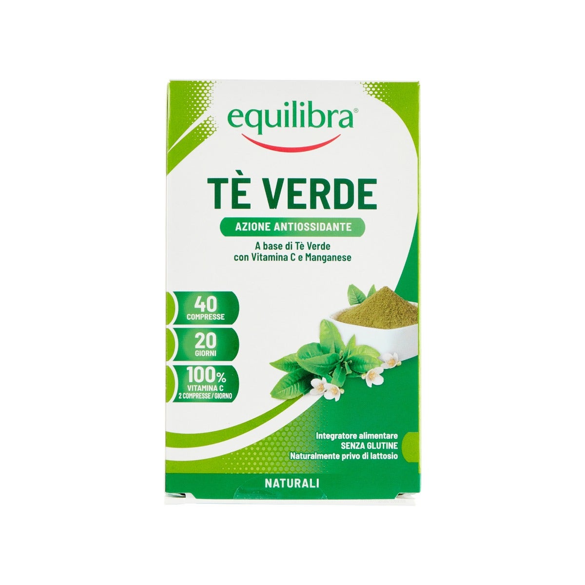 Equilibra Té Verde 40 Comprimidos-1