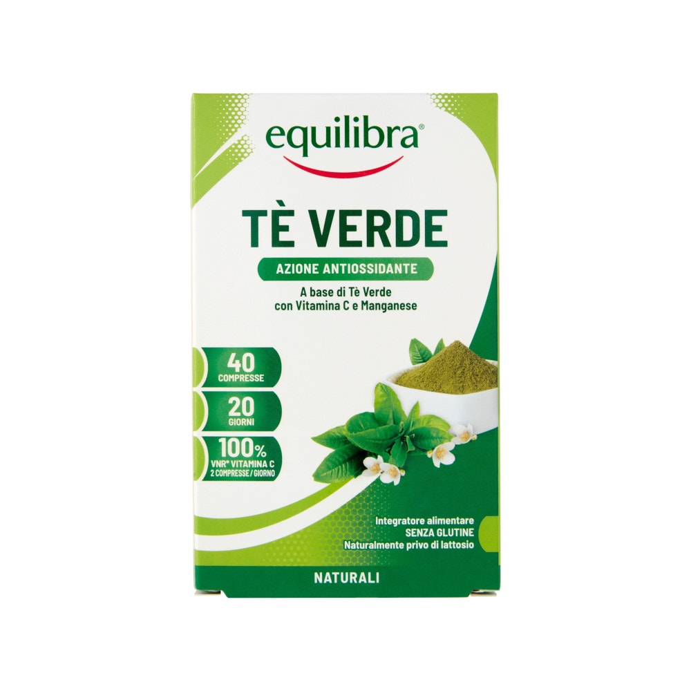 Equilibra Té Verde 40 Comprimidos-0