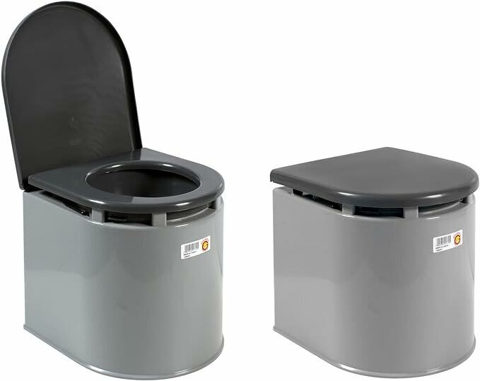 Camper Inodoro Químico 12 litros Gris-2