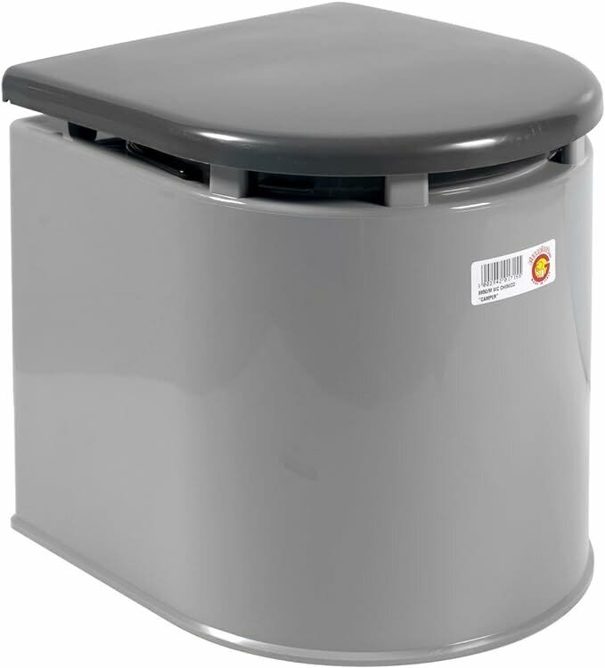 Camper Inodoro Químico 12 litros Gris-1