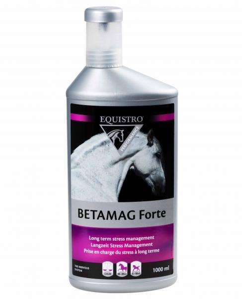 Betamag Forte Equistro Complex En Forma Líquida De Magnesio Y Zinc Para Rendimiento Equino 1 Litro-2